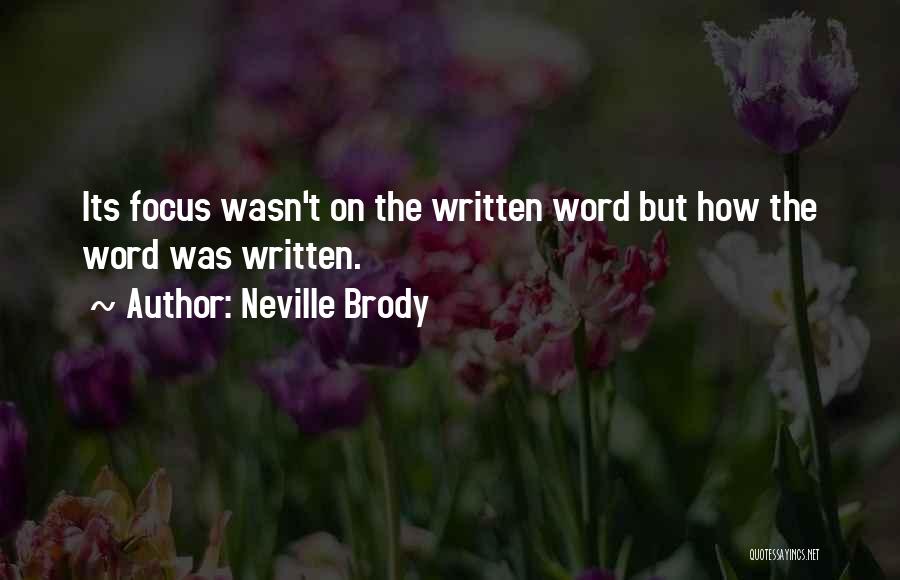 Neville Brody Quotes 1829438