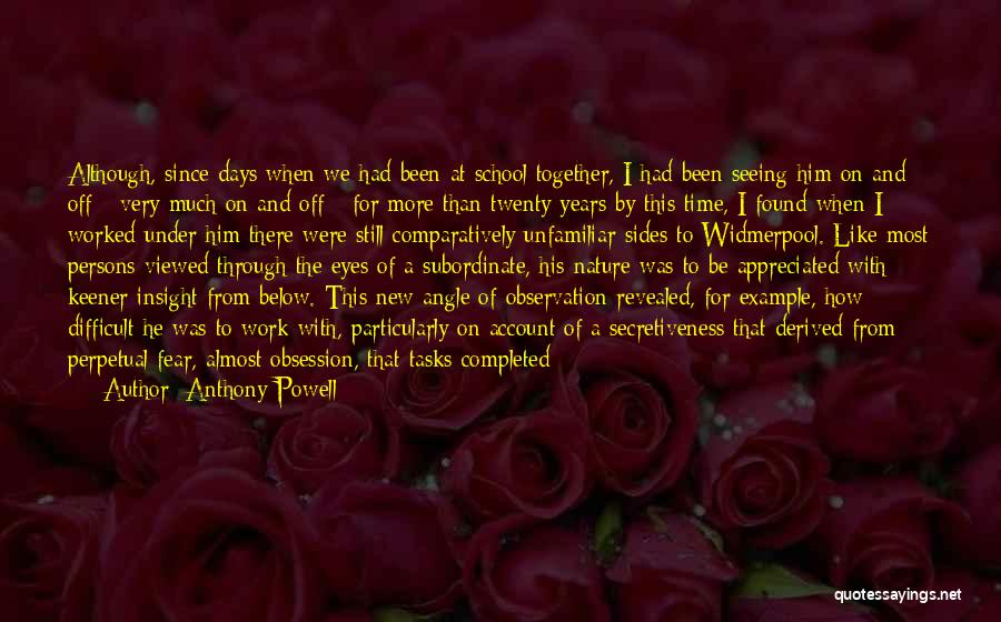 New Account Quotes By Anthony Powell