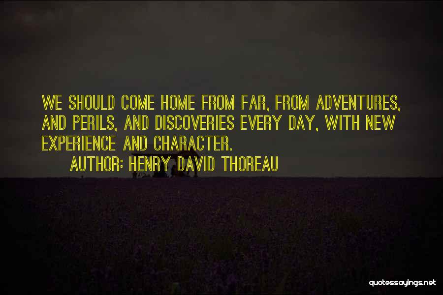 New Adventures Quotes By Henry David Thoreau
