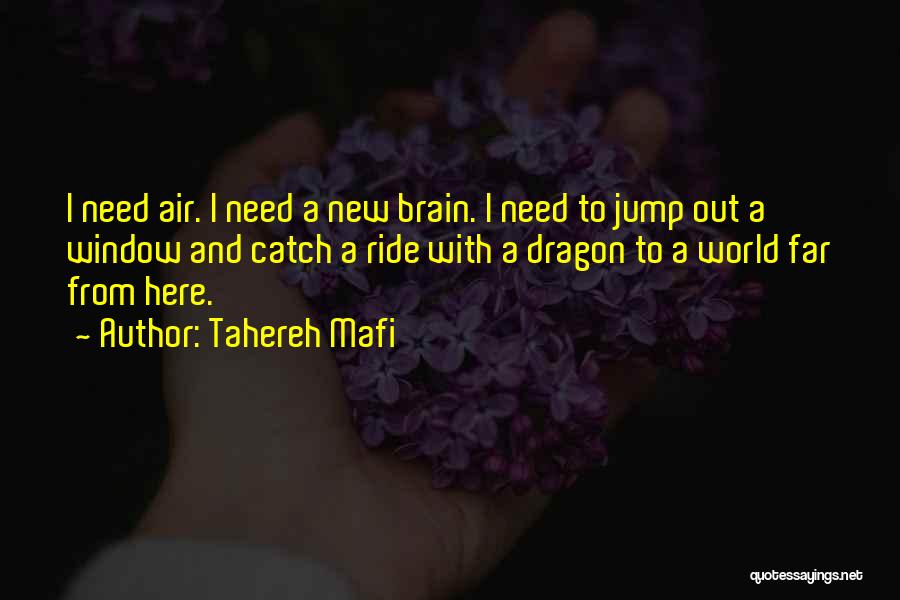 New Air Quotes By Tahereh Mafi