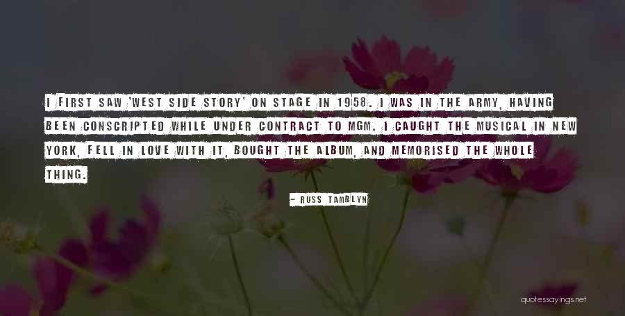 New Album Quotes By Russ Tamblyn New Album Quotes By Russ Tamblyn