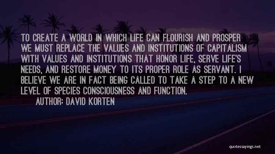 New And Inspiring Quotes By David Korten