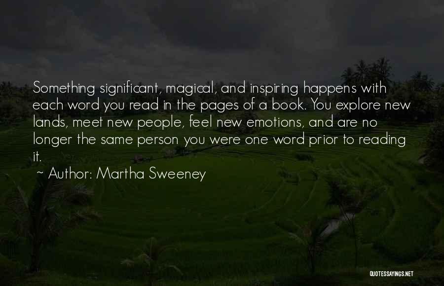 New And Inspiring Quotes By Martha Sweeney
