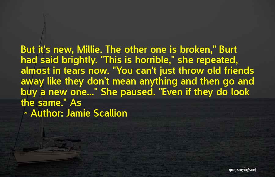 New And Old Friends Quotes By Jamie Scallion