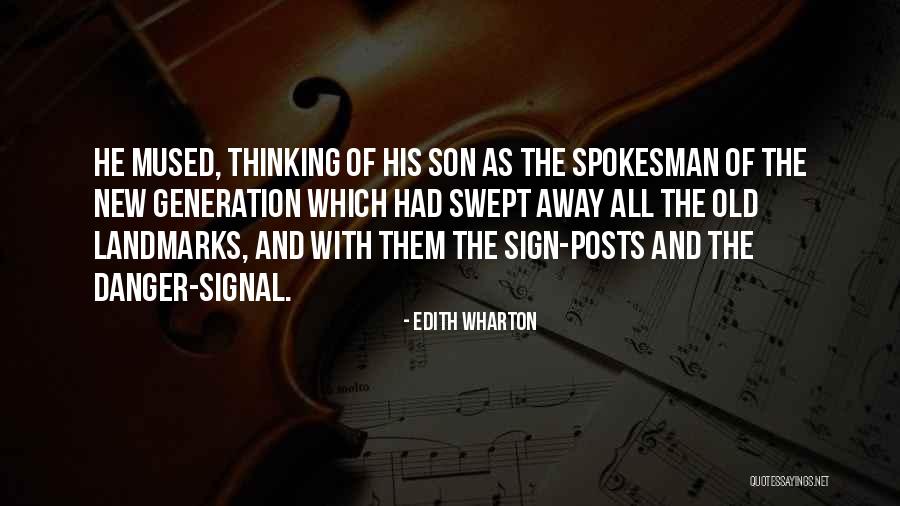 New And Old Generation Quotes By Edith Wharton New And Old Generation Quotes By Edith Wharton