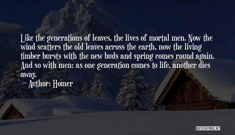 New And Old Generation Quotes By Homer