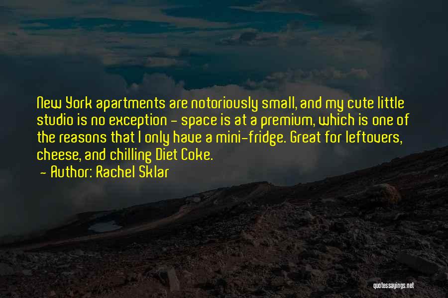 New Apartments Quotes By Rachel Sklar
