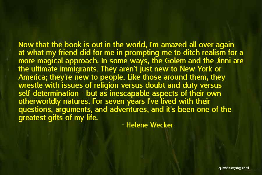 New Approach Quotes By Helene Wecker