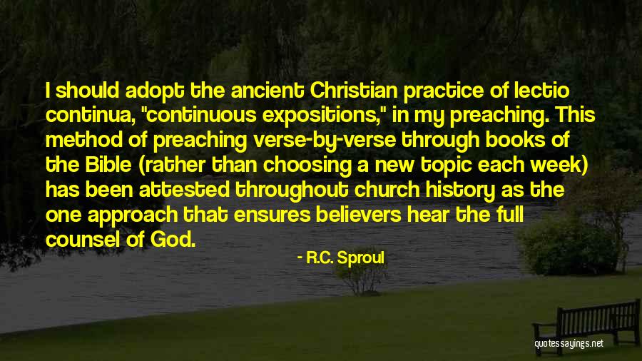 New Approach Quotes By R.C. Sproul