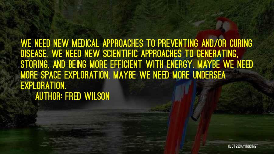 New Approaches Quotes By Fred Wilson
