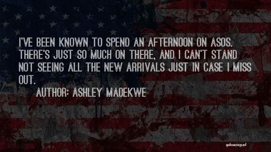New Arrivals Quotes By Ashley Madekwe