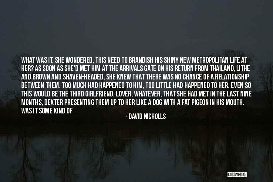New Arrivals Quotes By David Nicholls New Arrivals Quotes By David Nicholls