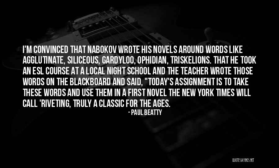 New Assignment Quotes By Paul Beatty New Assignment Quotes By Paul Beatty