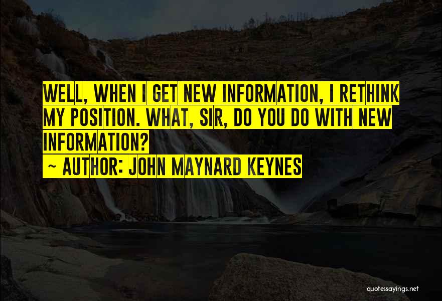 New Atheism Quotes By John Maynard Keynes