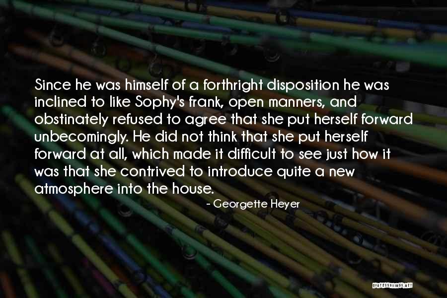 New Atmosphere Quotes By Georgette Heyer New Atmosphere Quotes By Georgette Heyer