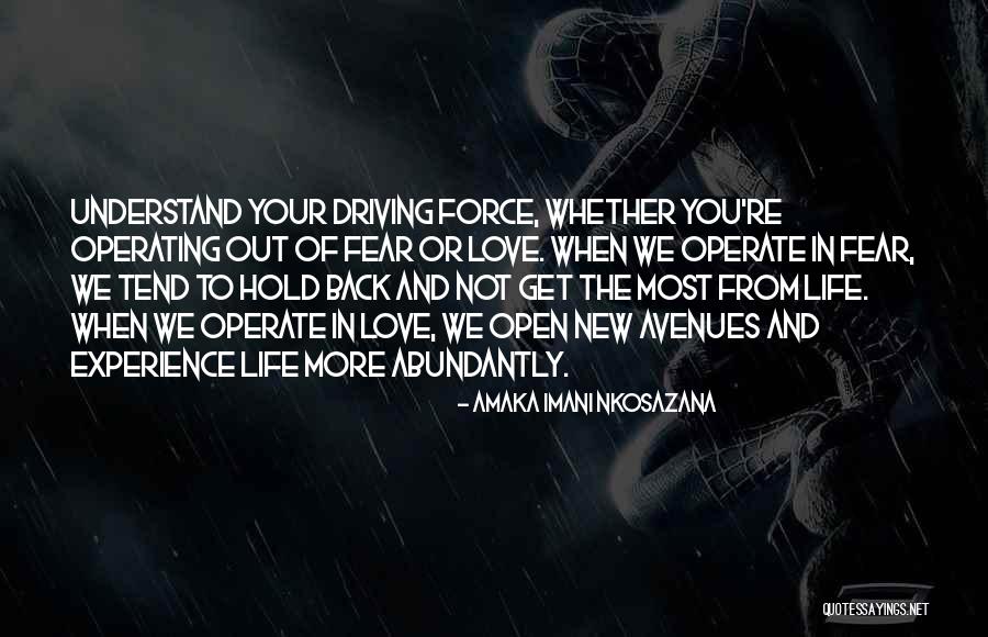 New Avenues Quotes By Amaka Imani Nkosazana New Avenues Quotes By Amaka Imani Nkosazana