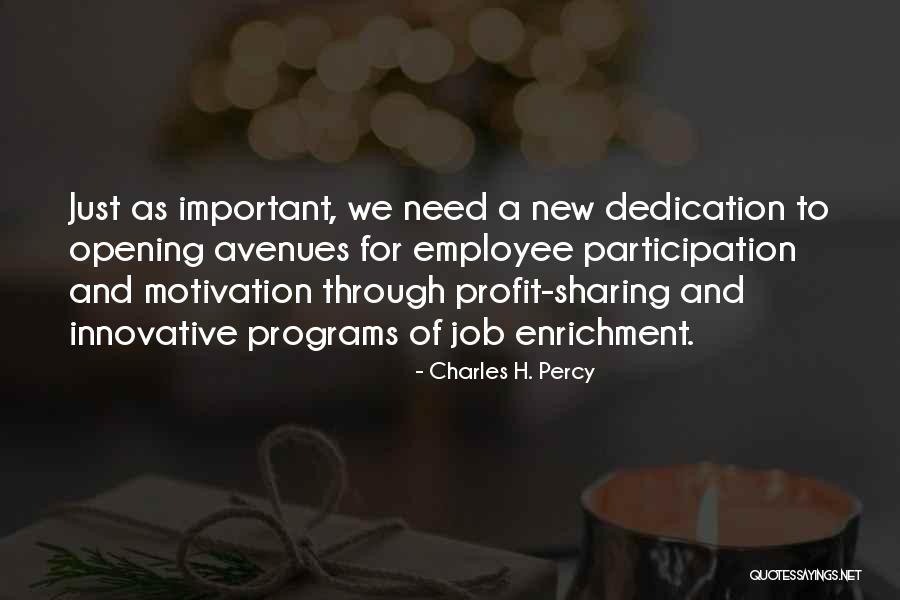 New Avenues Quotes By Charles H. Percy New Avenues Quotes By Charles H. Percy