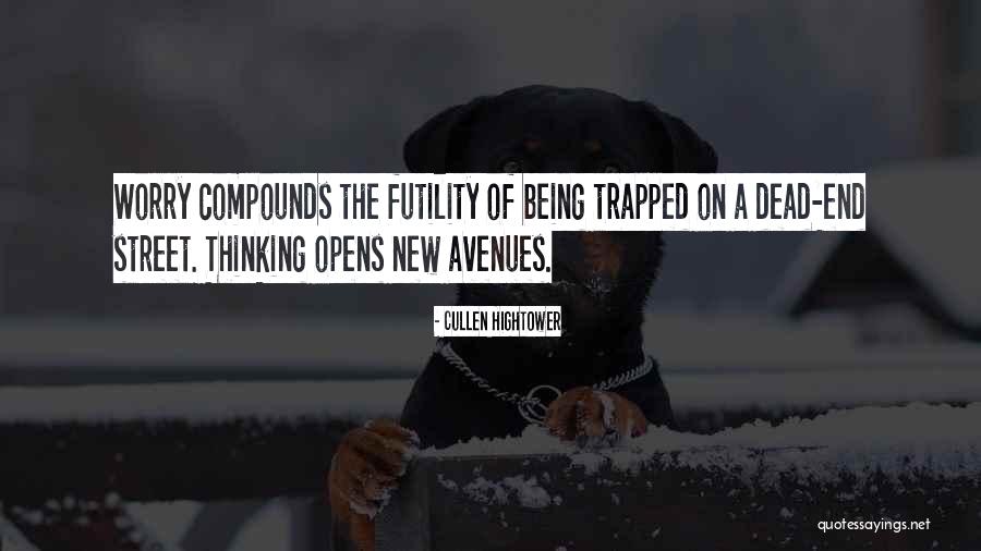 New Avenues Quotes By Cullen Hightower New Avenues Quotes By Cullen Hightower