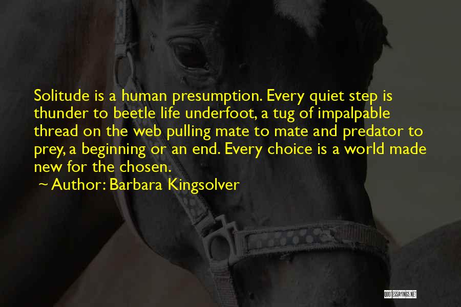 New Beetle Quotes By Barbara Kingsolver