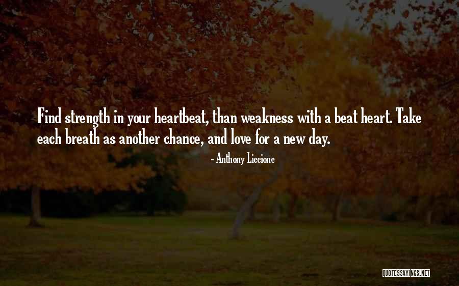 New Beginning And Love Quotes By Anthony Liccione