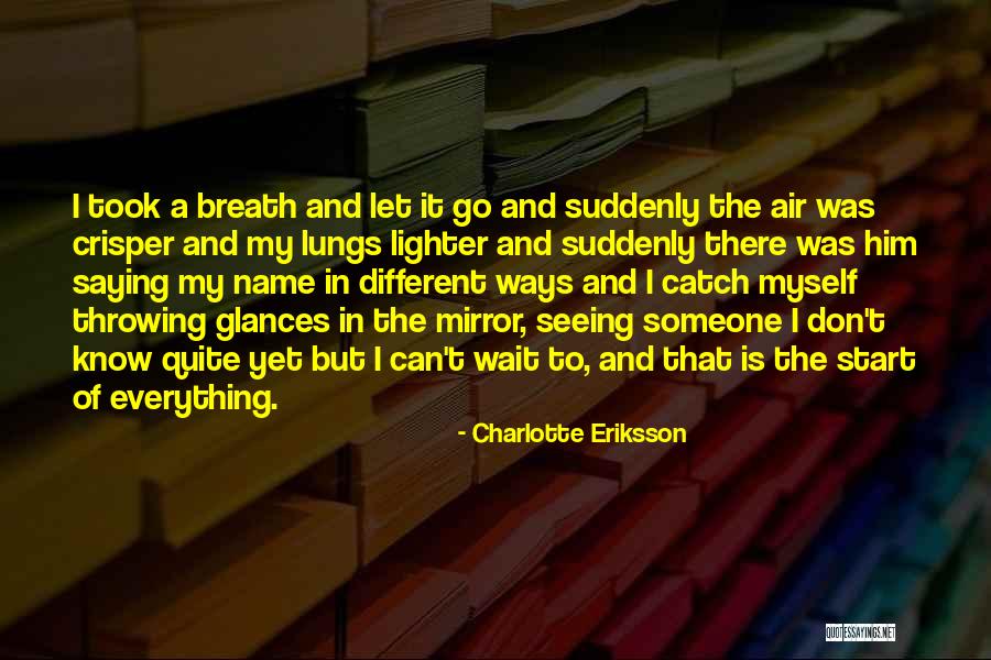 New Beginning Love Quotes By Charlotte Eriksson