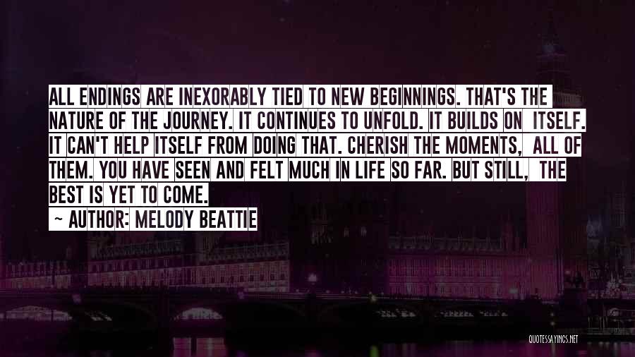 New Beginnings In Life Quotes By Melody Beattie