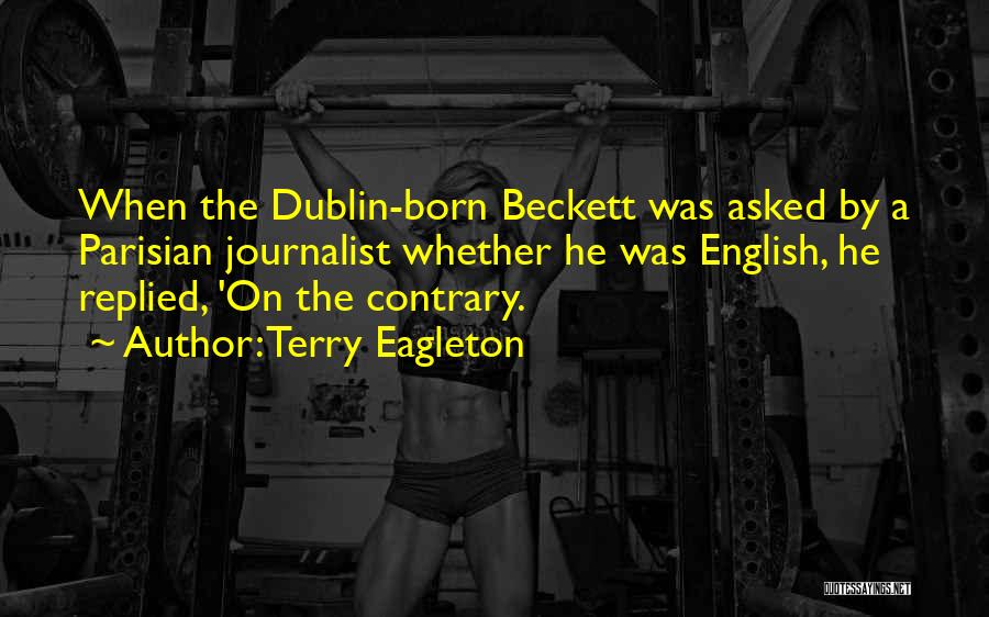 New Beginnings In Sports Quotes By Terry Eagleton