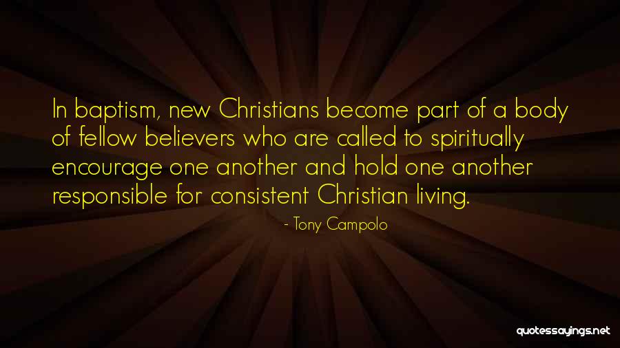 New Believers Quotes By Tony Campolo New Believers Quotes By Tony Campolo