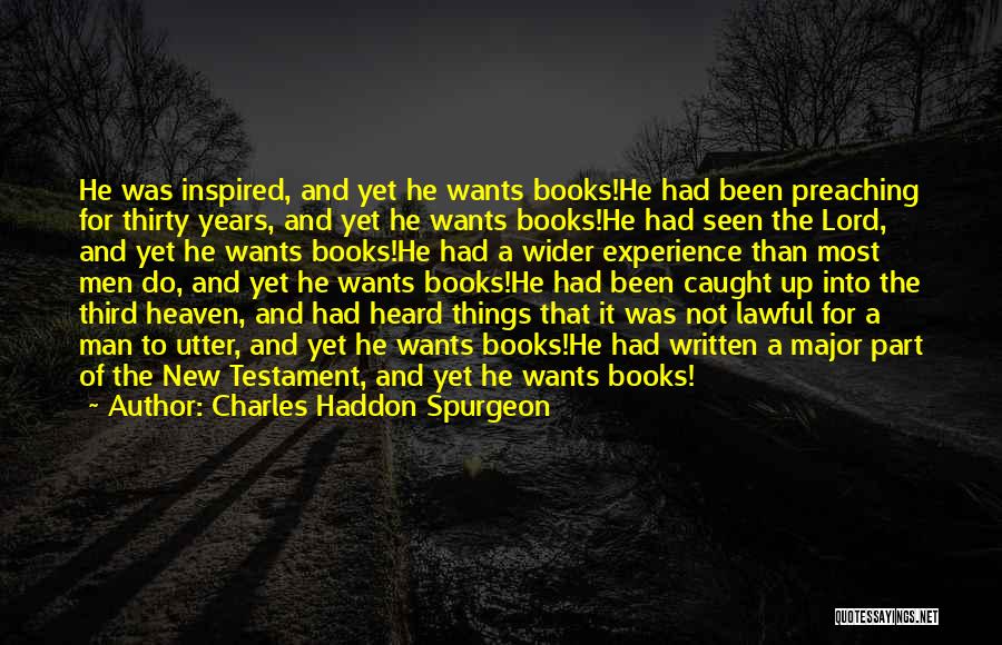 New Books Quotes By Charles Haddon Spurgeon