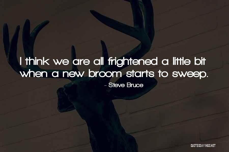 New Broom Quotes By Steve Bruce New Broom Quotes By Steve Bruce