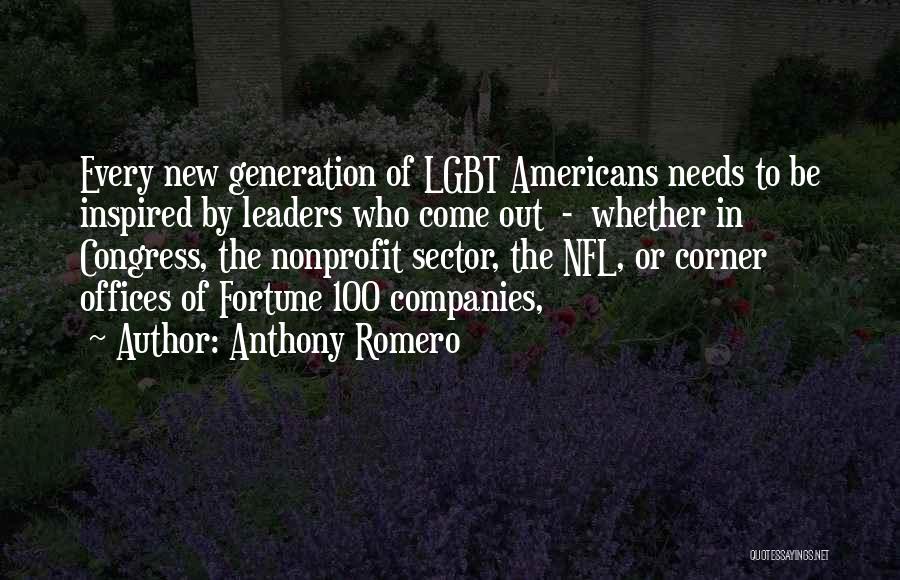 New Companies Quotes By Anthony Romero