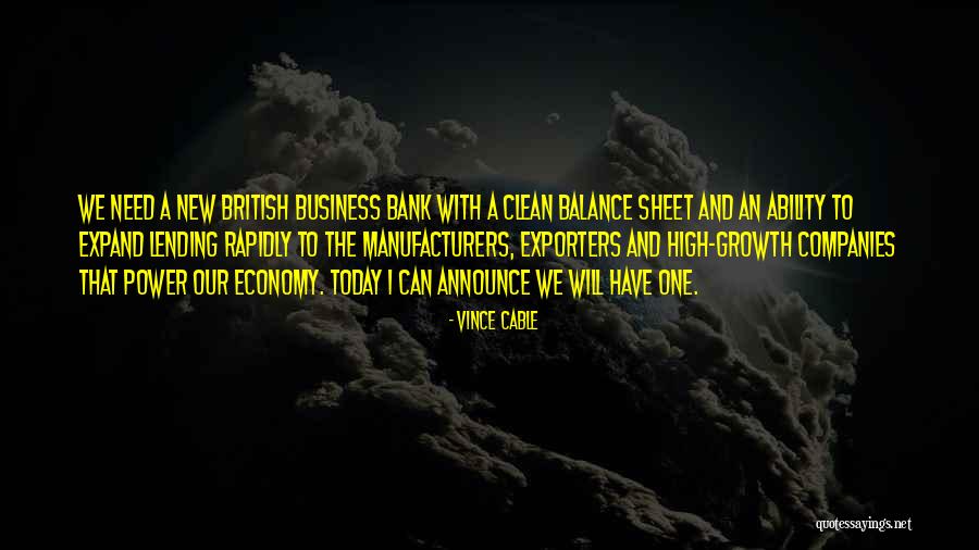 New Companies Quotes By Vince Cable New Companies Quotes By Vince Cable