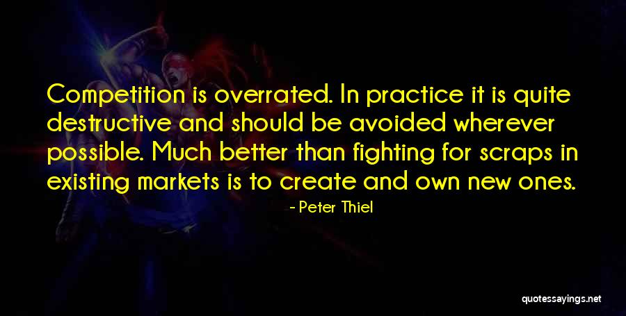 New Competition Quotes By Peter Thiel New Competition Quotes By Peter Thiel