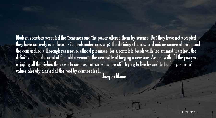 New Covenant Quotes By Jacques Monod New Covenant Quotes By Jacques Monod