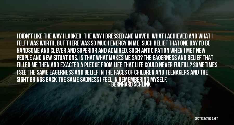 New Day New Energy Quotes By Bernhard Schlink New Day New Energy Quotes By Bernhard Schlink