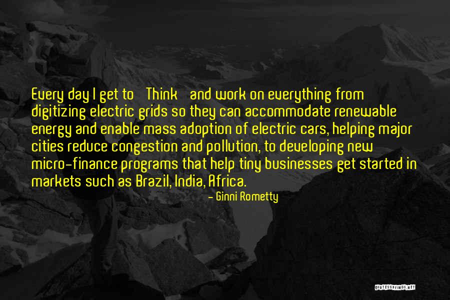 New Day New Energy Quotes By Ginni Rometty New Day New Energy Quotes By Ginni Rometty