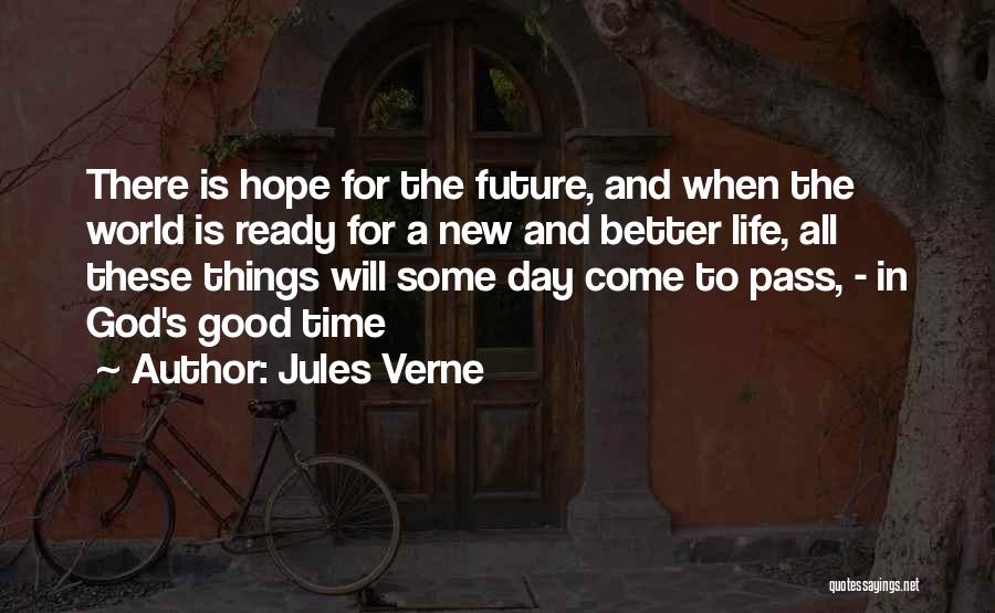New Day New Hope Quotes By Jules Verne