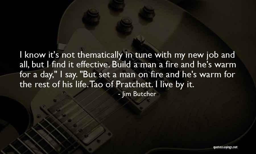 New Day New Job Quotes By Jim Butcher