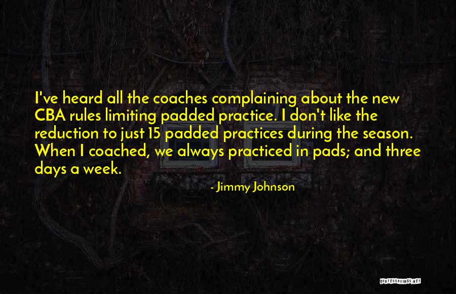 New Days Quotes By Jimmy Johnson New Days Quotes By Jimmy Johnson