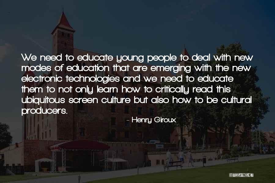 New Deal Quotes By Henry Giroux