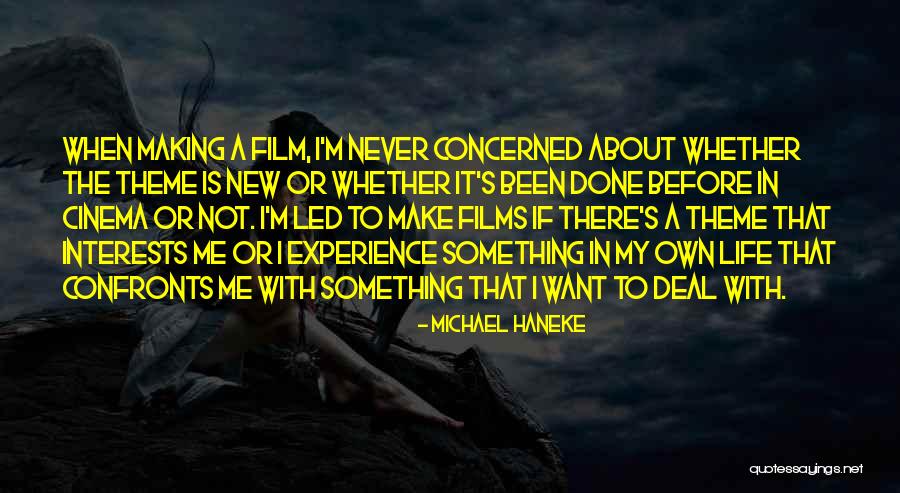 New Deal Quotes By Michael Haneke New Deal Quotes By Michael Haneke