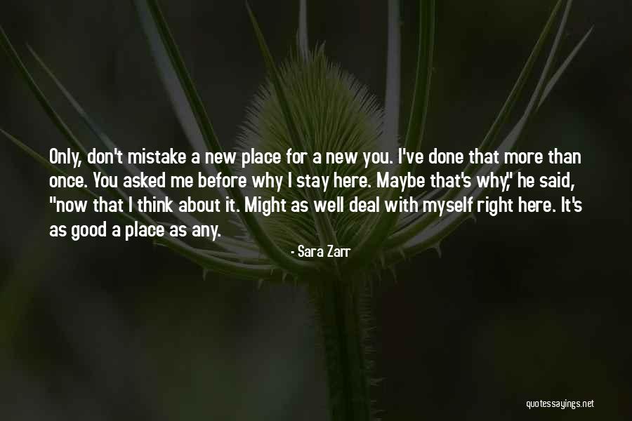 New Deal Quotes By Sara Zarr