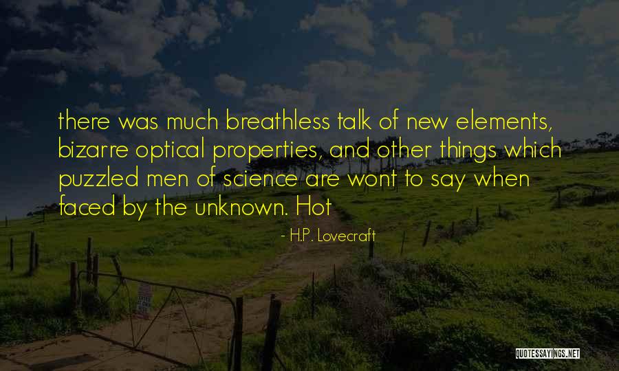 New Elements Quotes By H.P. Lovecraft New Elements Quotes By H.P. Lovecraft