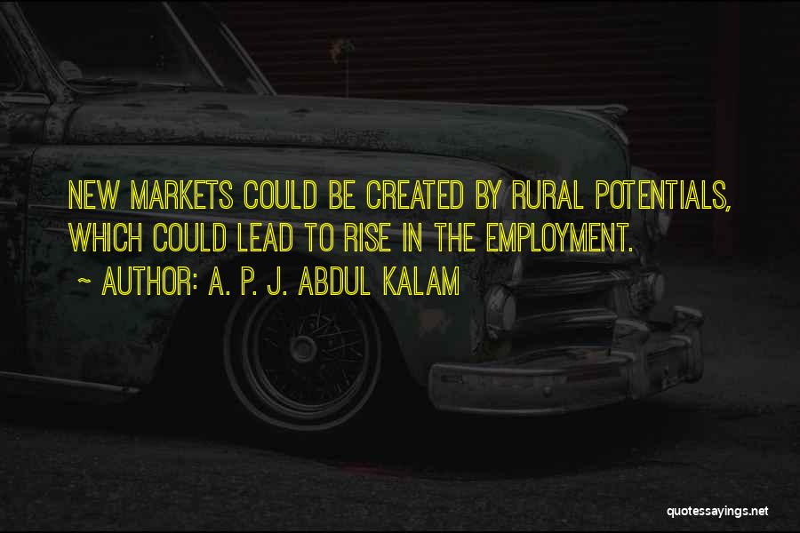 New Employment Quotes By A. P. J. Abdul Kalam