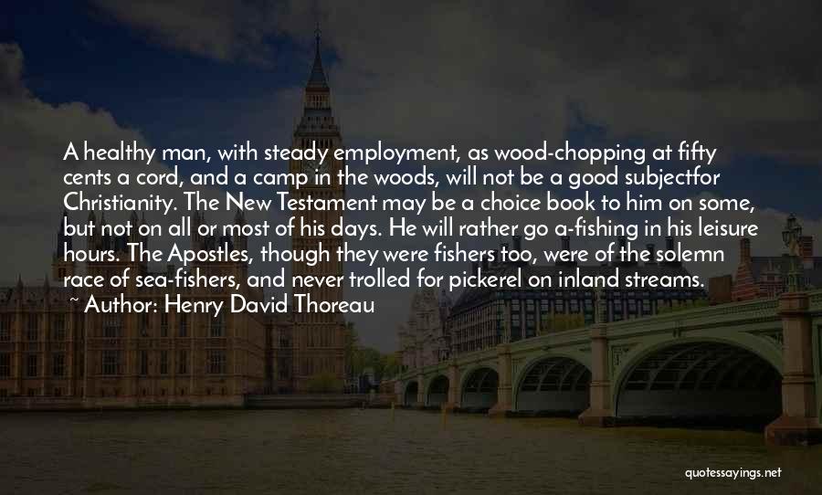 New Employment Quotes By Henry David Thoreau