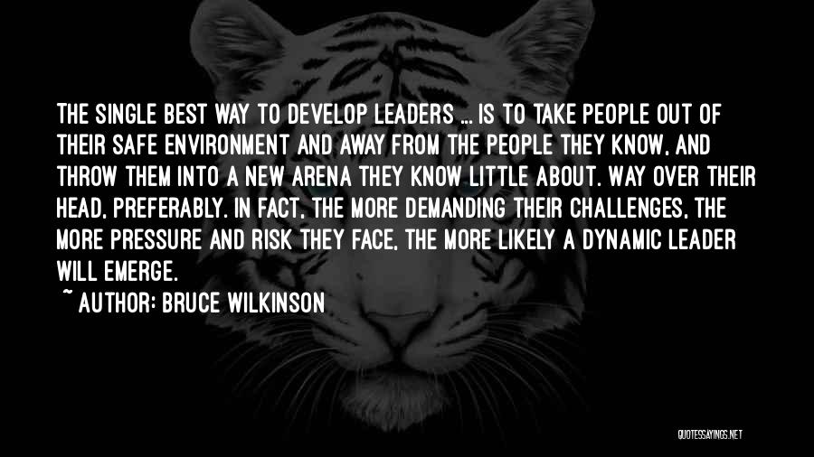 New Environment Quotes By Bruce Wilkinson