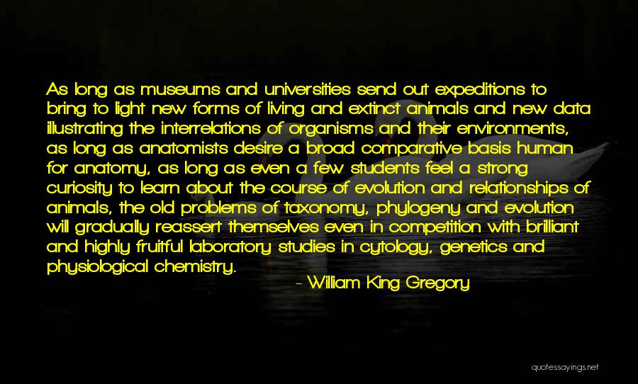 New Environments Quotes By William King Gregory