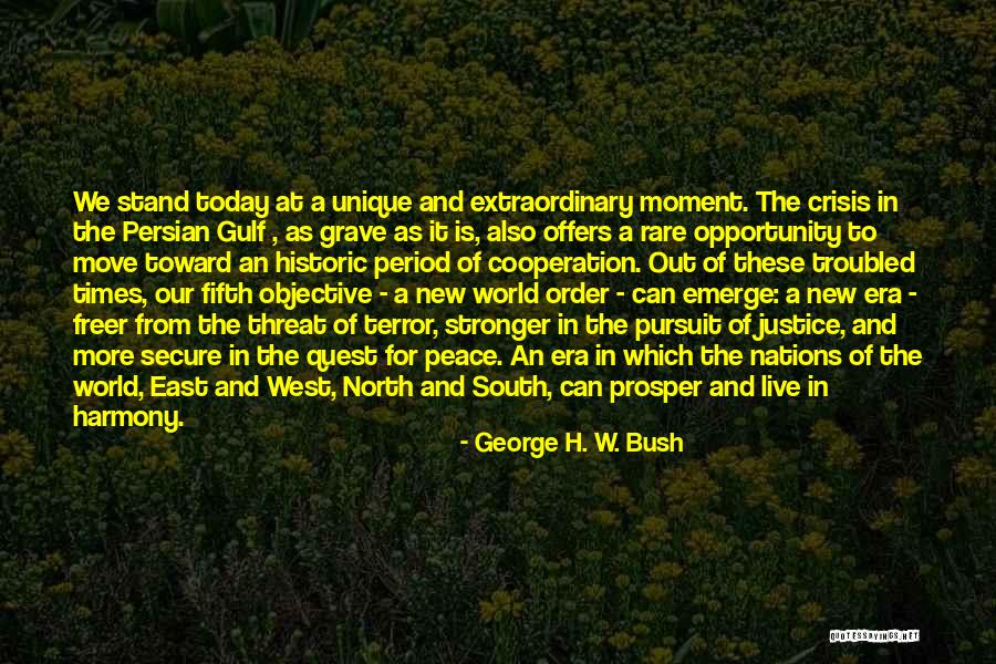 New Era Quotes By George H. W. Bush New Era Quotes By George H. W. Bush