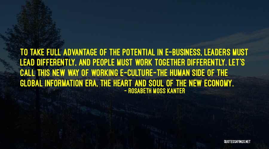 New Era Quotes By Rosabeth Moss Kanter New Era Quotes By Rosabeth Moss Kanter