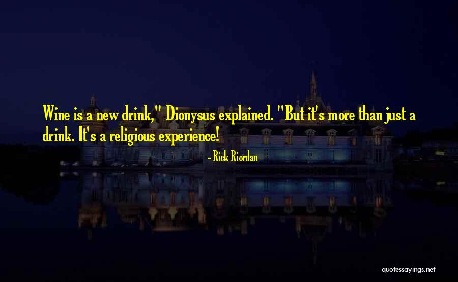New Experience Quotes By Rick Riordan New Experience Quotes By Rick Riordan